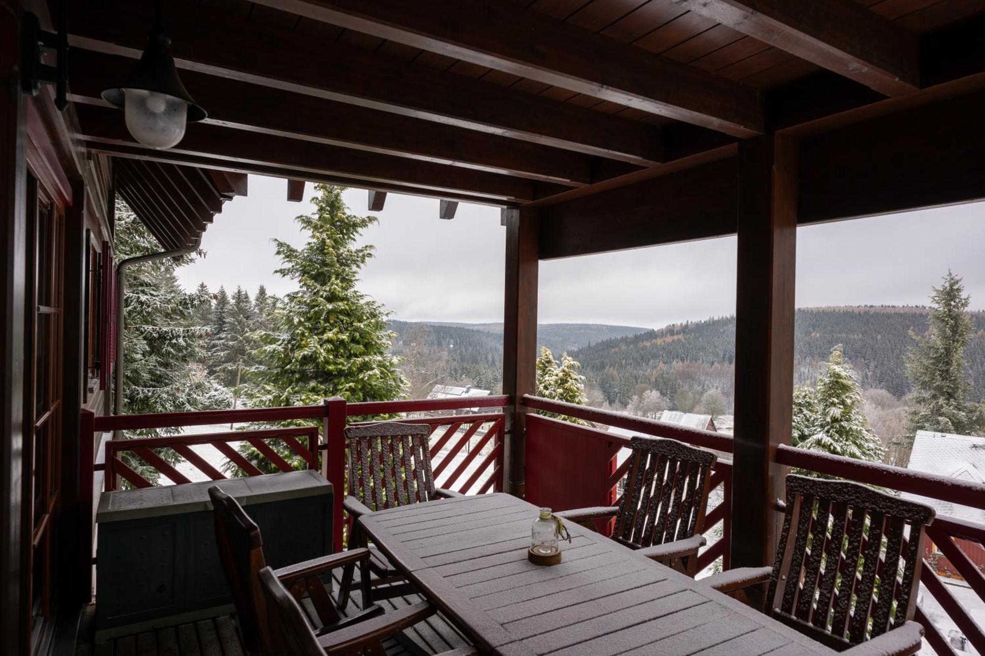 Ferienanlage Zum Silberstollen 2 Haeuser Am Berg Polderhof Und Weisseritzhuette Altenberg  Esterno foto